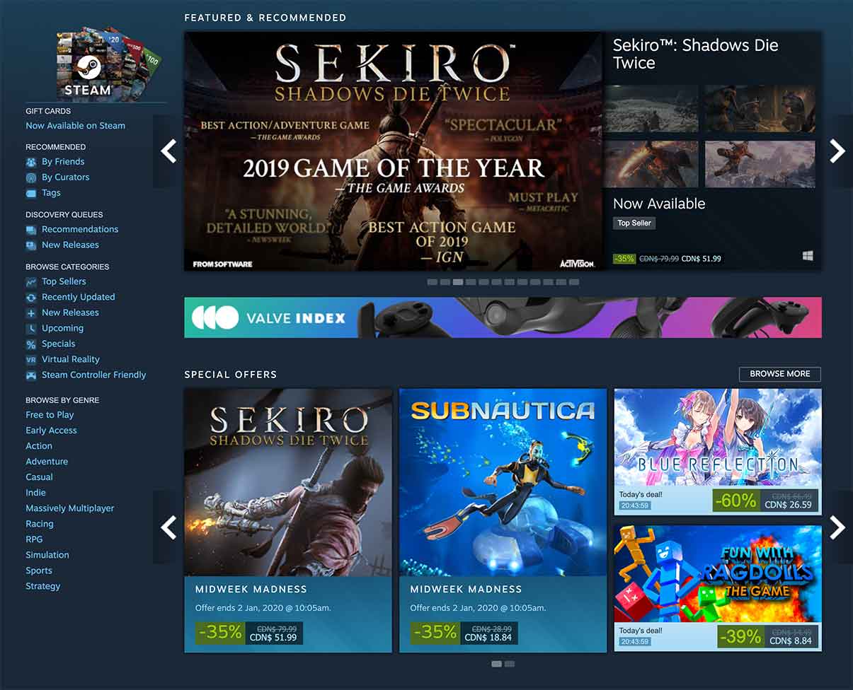 Top Three Game Stores Compared: Steam, Epic Games, and Microsoft - GameQik